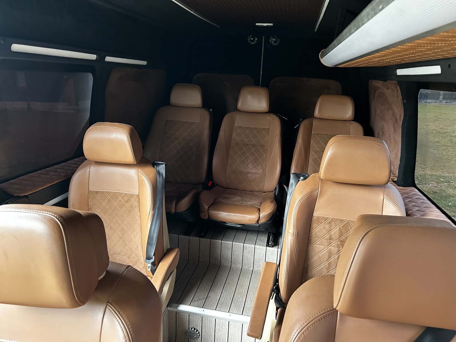 New comfort minibus interior