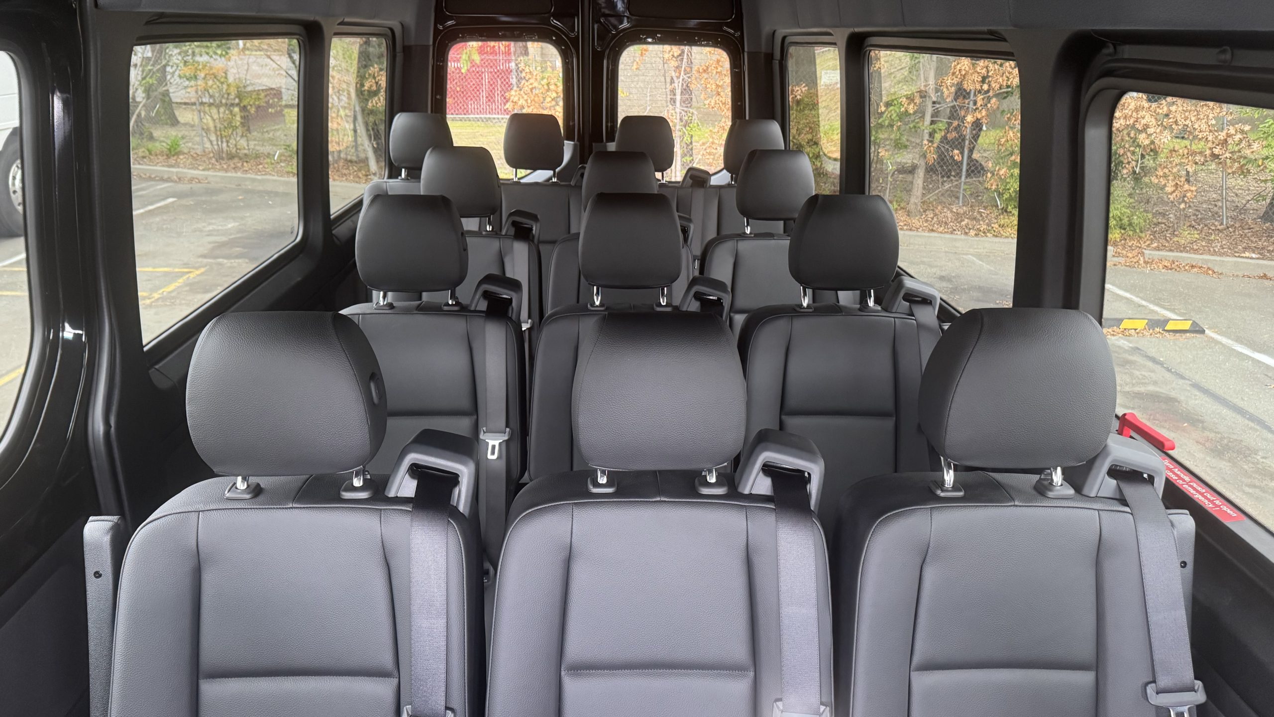 Mercedes Sprinter comfortable interior